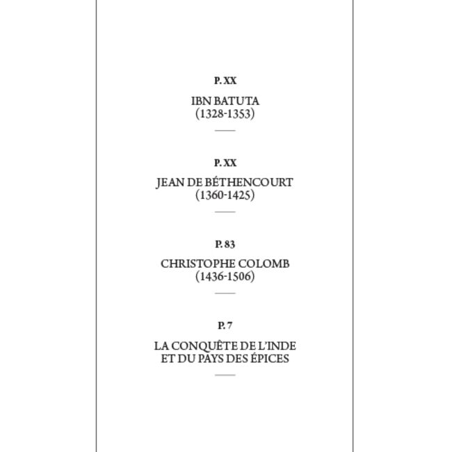 Sommaire - Récits d'aventure Jules Vernes - Tome 1 Des premiers explorateurs à Christophe Colomb