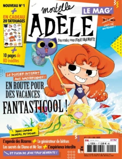 Mortelle Adèle le mag' 1 (01/06/2023) (Hors-série) ; En route pour des vacances fantasticool !